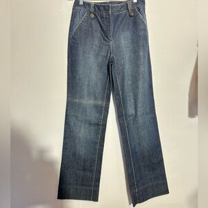 Talbots Dark Blue Flare Jeans